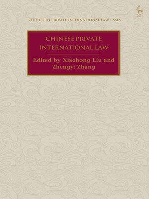 cover image of Chinese Private International Law